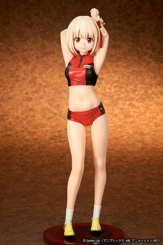 SU ORDINAZIONE Lycoris Recoil Statue PVC 1/7 Chisato Nishikigi Traning wear Ver. 24 cm   