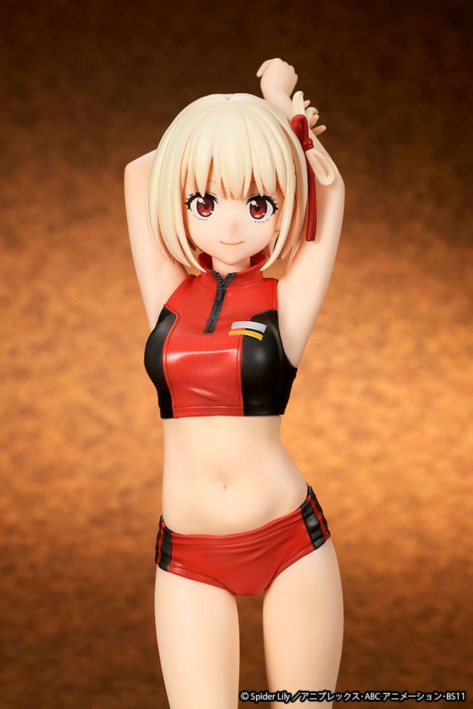 SU ORDINAZIONE Lycoris Recoil Statue PVC 1/7 Chisato Nishikigi Traning wear Ver. 24 cm   