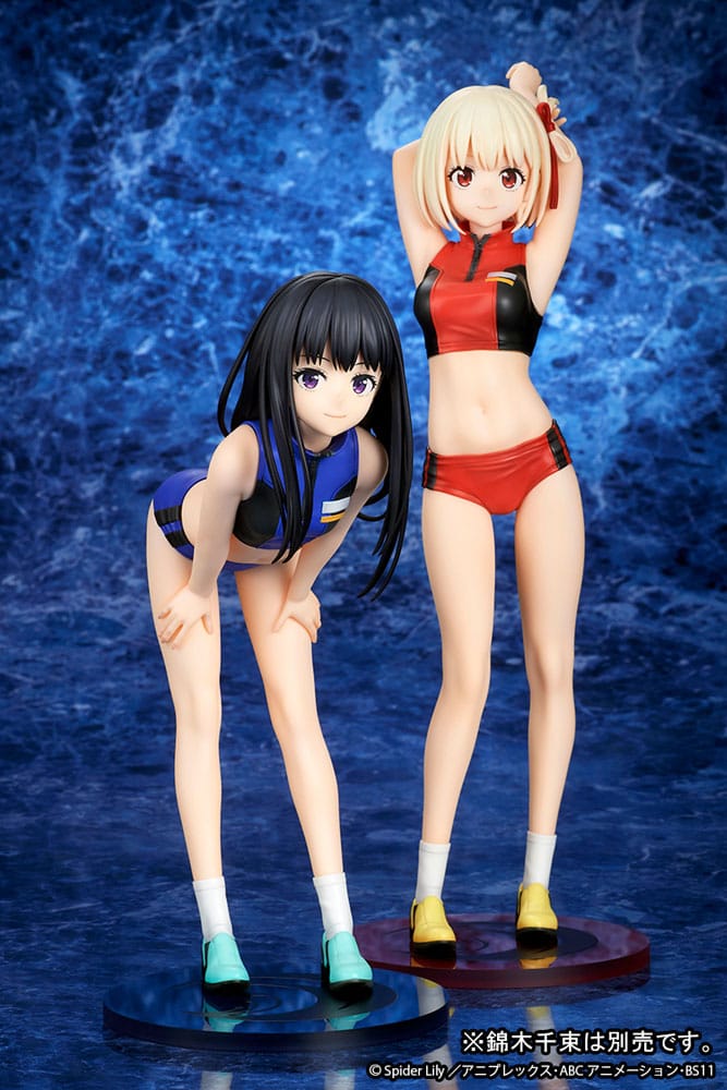 SU ORDINAZIONE Lycoris Recoil Statue PVC 1/7 Takina Inoue Traning wear Ver. 18 cm    