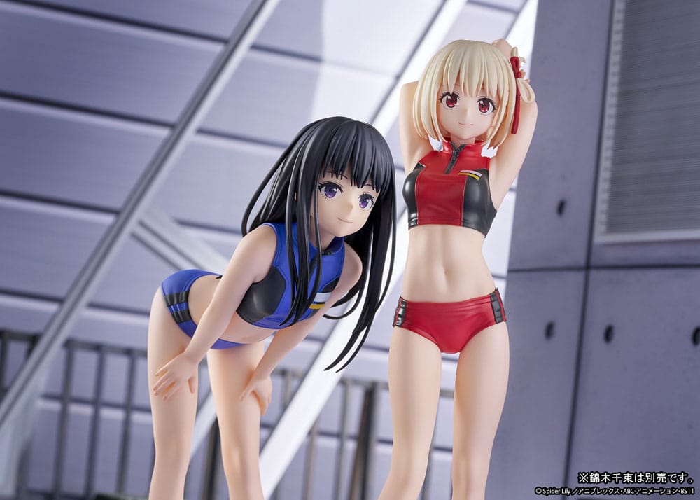 SU ORDINAZIONE Lycoris Recoil Statue PVC 1/7 Takina Inoue Traning wear Ver. 18 cm    