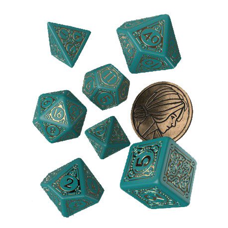 SU ORDINAZIONE The Witcher Dice Set Triss The Beautiful Healer (7)