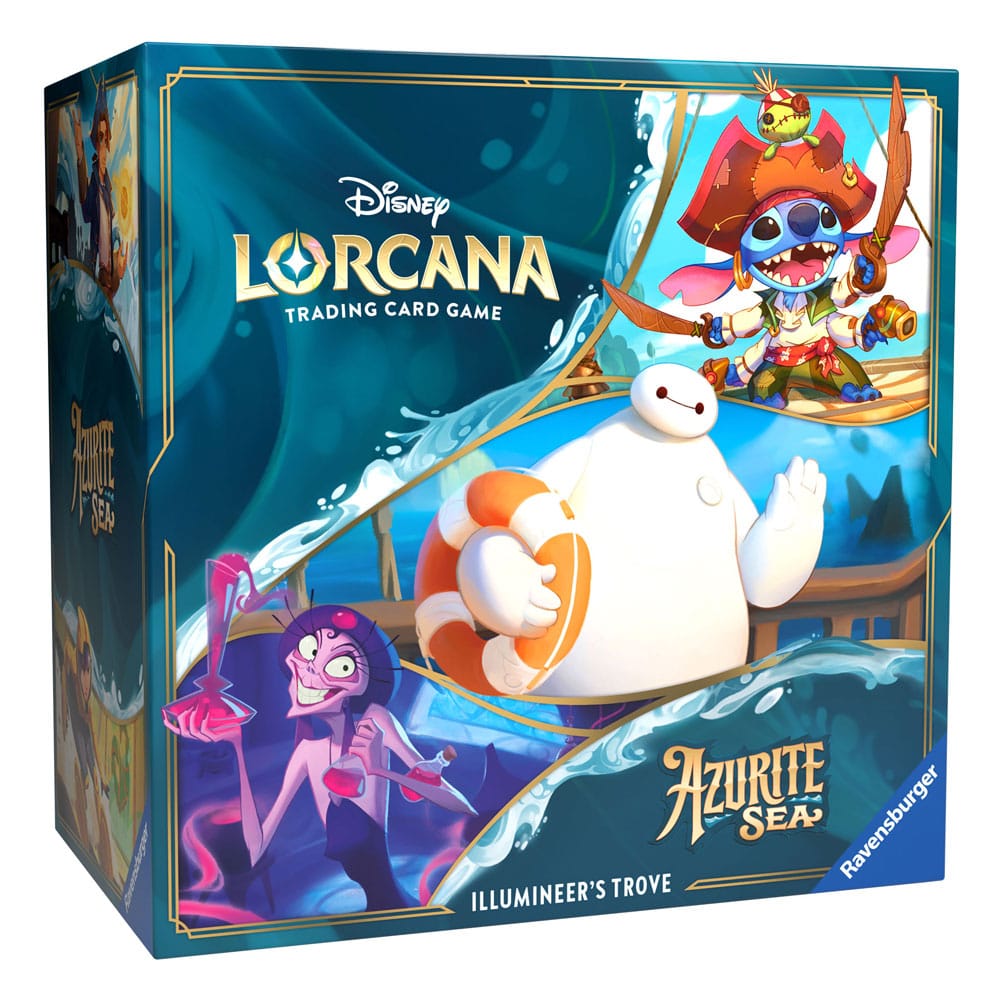 SU ORDINAZIONE Disney Lorcana TCG Azurite Sea llumineer's Trove *English Edition* ESAURITO