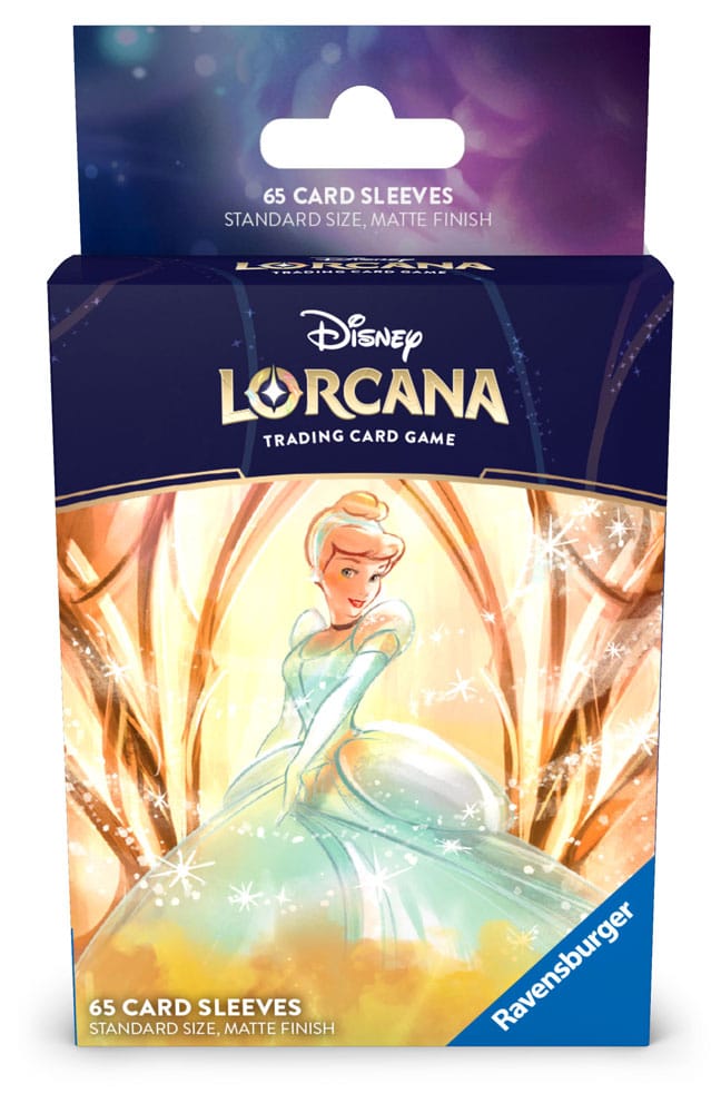 SU ORDINAZIONE Disney Lorcana TCG Card Sleeves Cinderella (65)