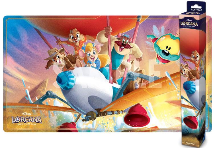 SU ORDINAZIONE Disney Lorcana TCG Playmat Chip 'n Dale: Rescue Rangers