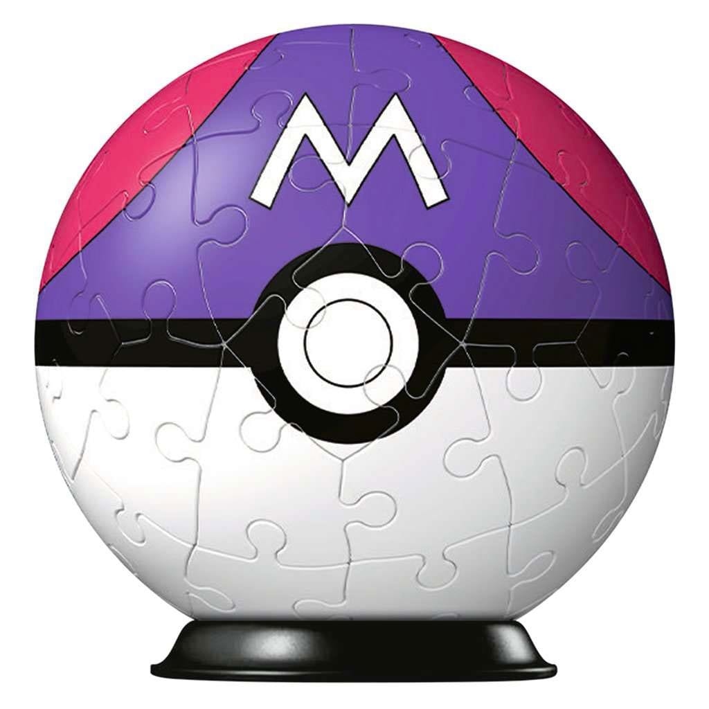 SU ORDINAZIONE Pokémon 3D Puzzle Pokéballs: Master Ball (55 pieces)