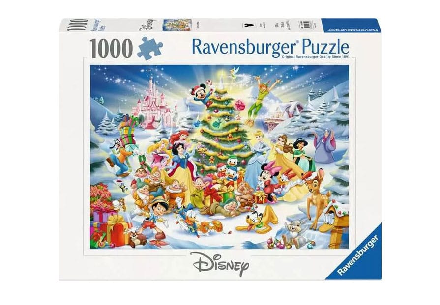 SU ORDINAZIONE Disney Jigsaw Puzzle Disney's Christmas (1000 pieces)