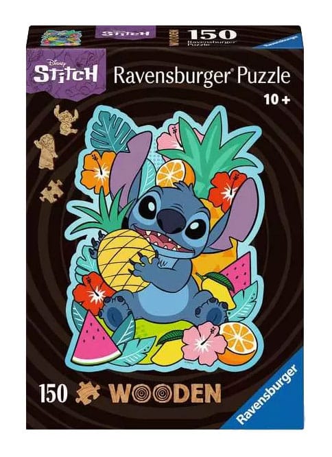 SU ORDINAZIONE Disney WOODEN Jigsaw Puzzle Stitch (150 pieces) *PREZZO SPECIALE*