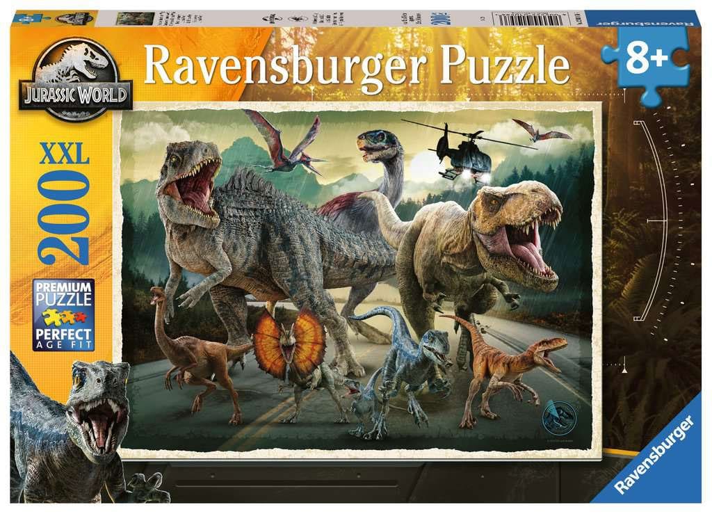SU ORDINAZIONE Jurassic World Children's Jigsaw Puzzle XXL Life Finds A Way (200 pieces) *PREZZO SPECIALE*