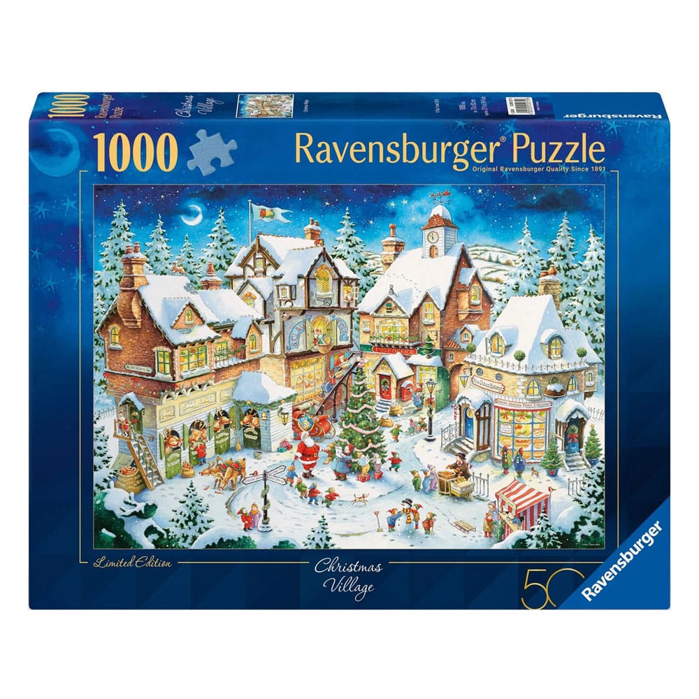 SU ORDINAZIONE Original Ravensburger Quality Jigsaw Puzzle Christmas Village Limited Edition (1000 pieces)
