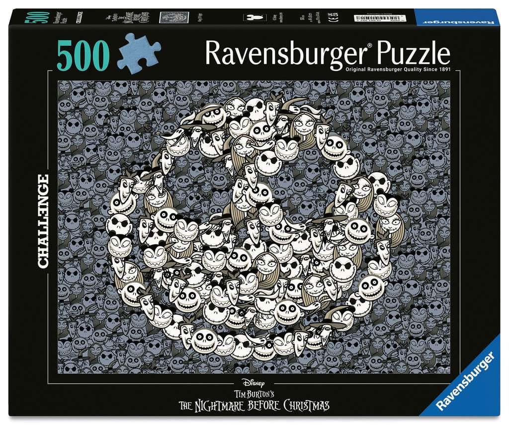MADE TO ORDER The Nightmare Before Christmas Challenge Jigsaw Puzzle King of Fright (500 pieces)