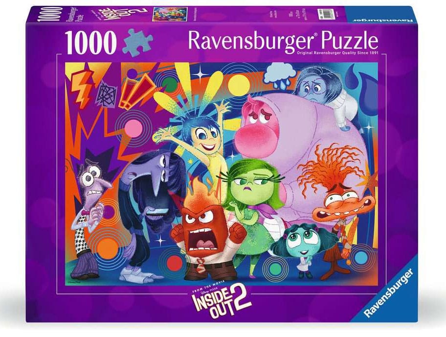 SU ORDINAZIONE Inside Out 2 Jigsaw Puzzle New Emotions at Headquarters (1000 pieces)
