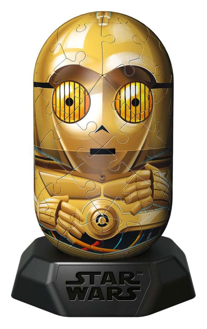SU ORDINAZIONE Star Wars Hylkies 3D Puzzle C-3PO (55 pieces) *PREZZO SPECIALE*