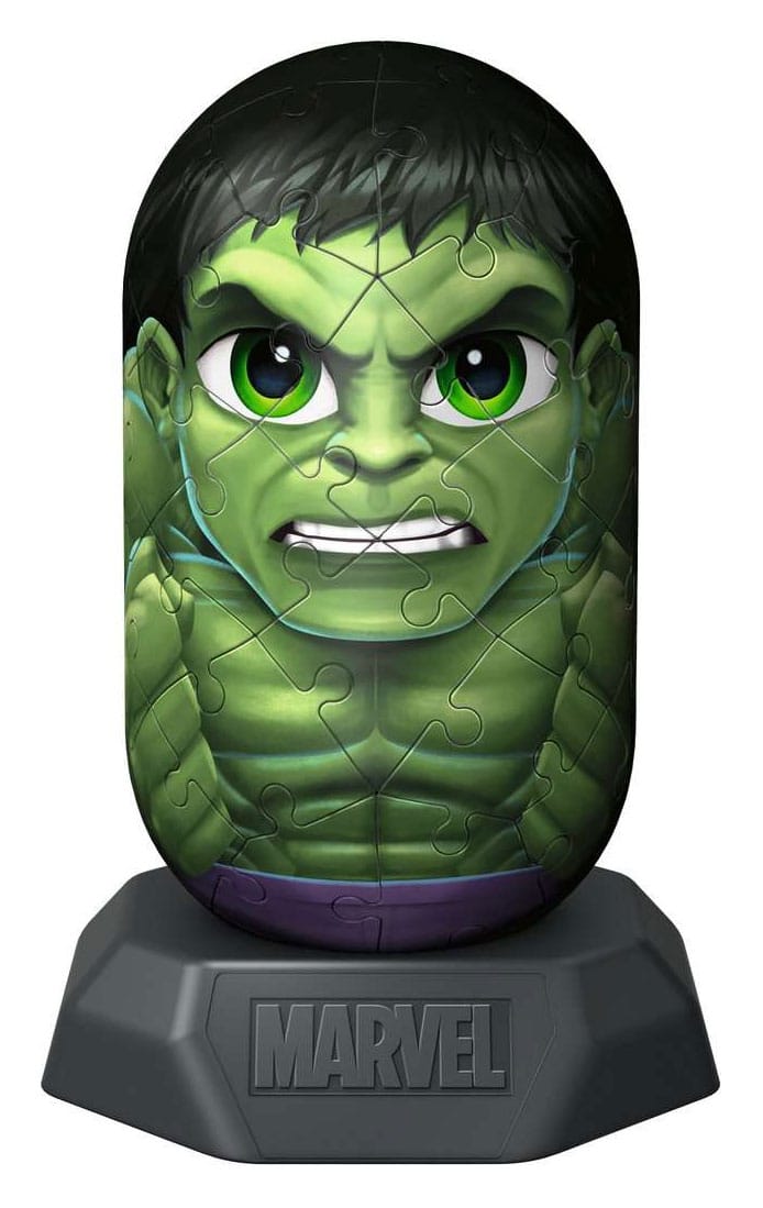 SU ORDINAZIONE Marvel Hylkies 3D Puzzle Hulk (55 pieces)