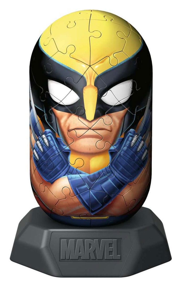 SU ORDINAZIONE Marvel Hylkies 3D Puzzle Wolverine (55 pieces) *PREZZO SPECIALE*