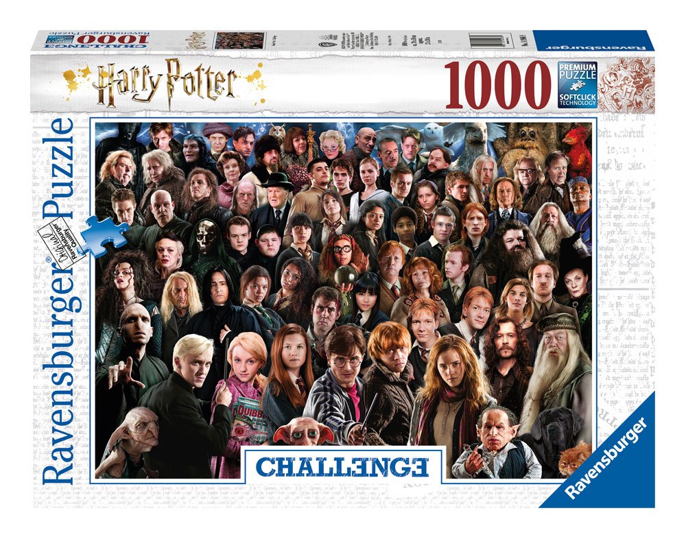SU ORDINAZIONE Harry Potter Challenge Jigsaw Puzzle Cast (1000 pieces)
