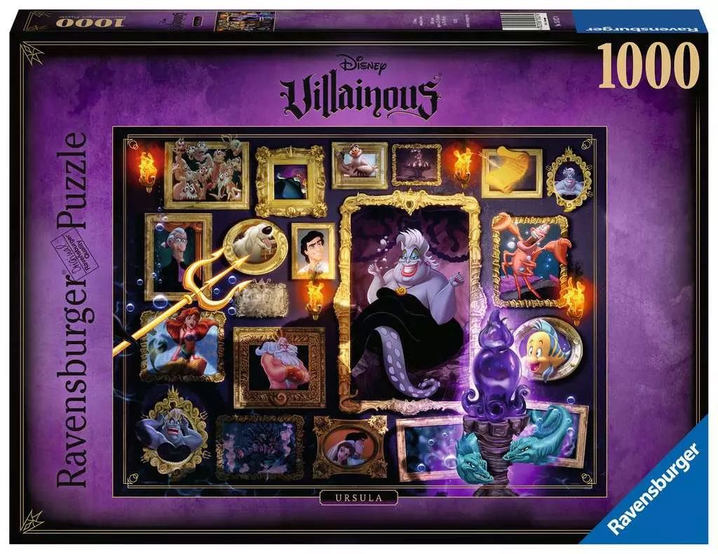 SU ORDINAZIONE Disney Villainous Jigsaw Puzzle Ursula (1000 pieces)
