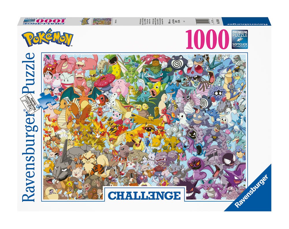 SU ORDINAZIONE Pokémon Challenge Jigsaw Puzzle Group (1000 pieces)