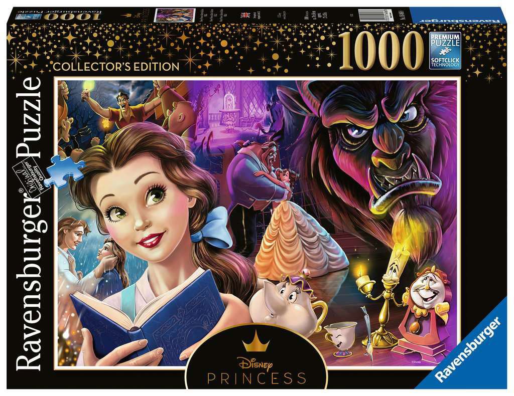 SU ORDINAZIONE Disney Villainous Jigsaw Puzzle Belle, Disney Princess (1000 pieces)
