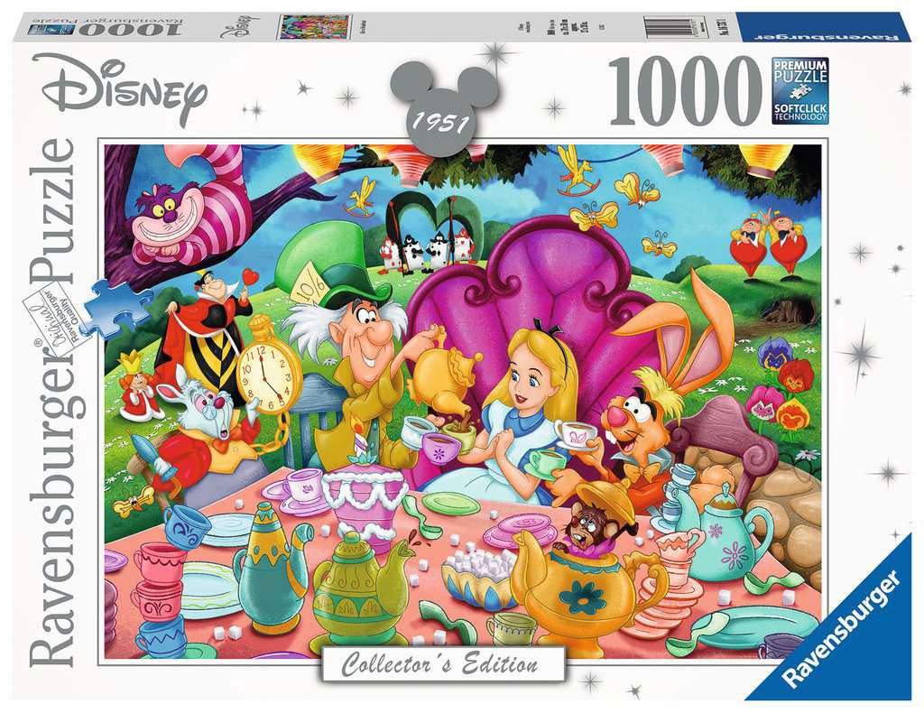 SU ORDINAZIONE Disney Collector's Edition Jigsaw Puzzle Alice in Wonderland (1000 pieces)