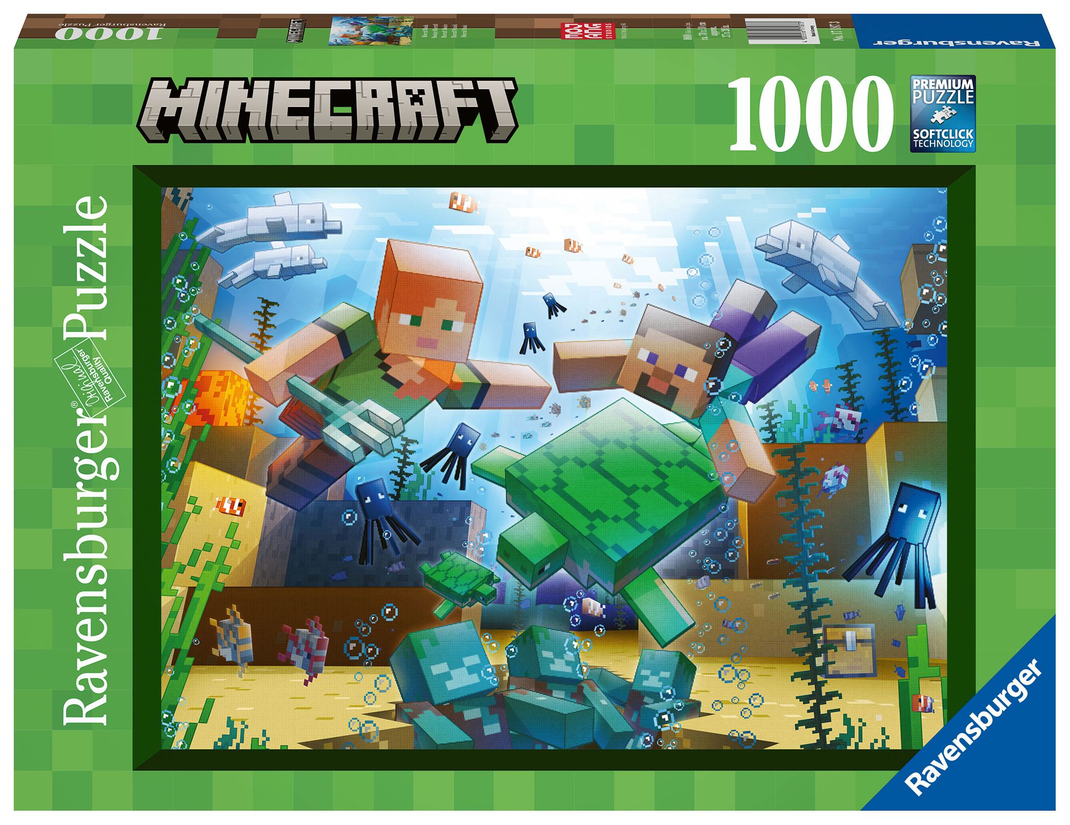 MADE TO ORDER Minecraft Jigsaw Puzzle Minecraft Mosaic (1000 pieces)