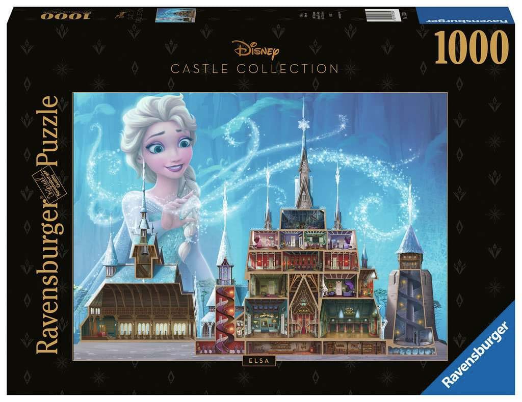 SU ORDINAZIONE Disney Castle Collection Jigsaw Puzzle Elsa (Frozen) (1000 pieces)