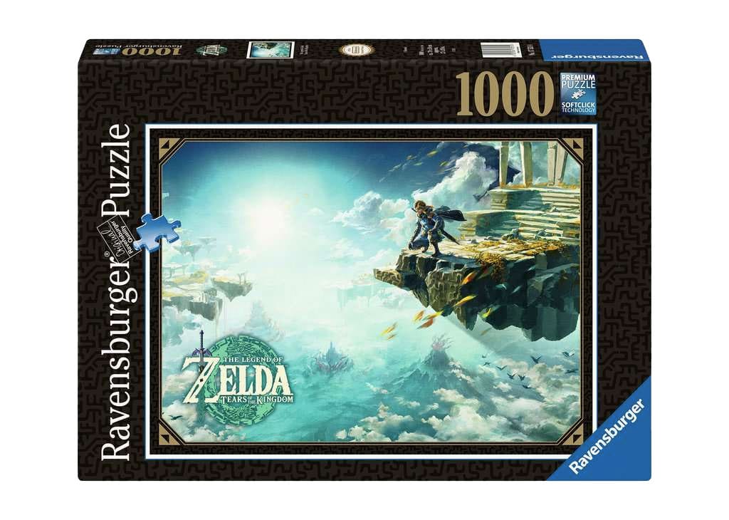 SU ORDINAZIONE The Legend of Zelda: Tears of the Kingdom Jigsaw Puzzle Cover Art (1000 pieces)