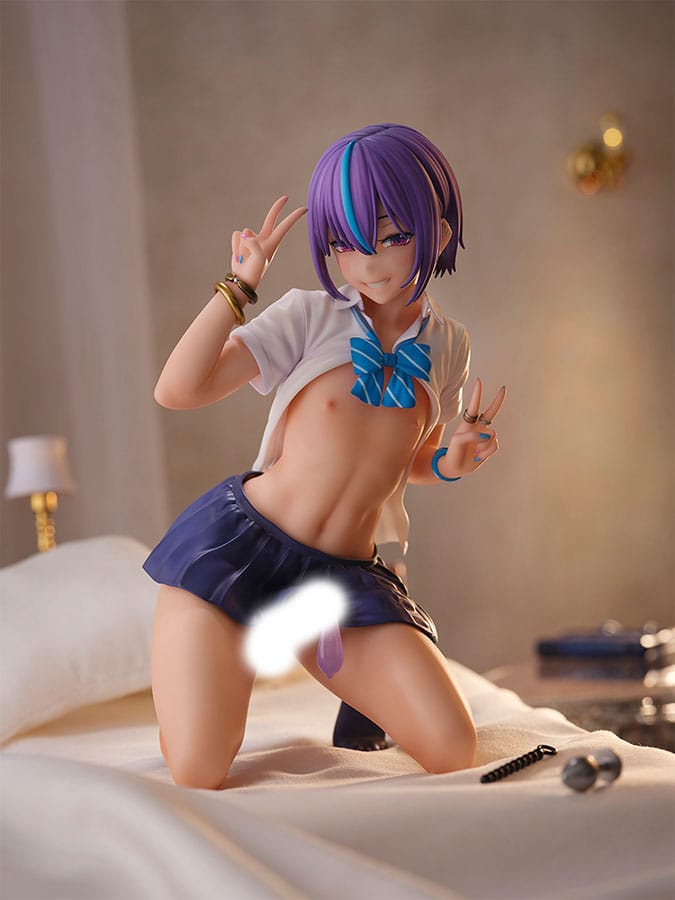 PREORDINE 01/2026 Original Character Okane ga Daisuki Series Statue 1/6 Toa-kun Illustration by meme50 19 cm (18+)(PREORDINE NON CANCELLABILE)