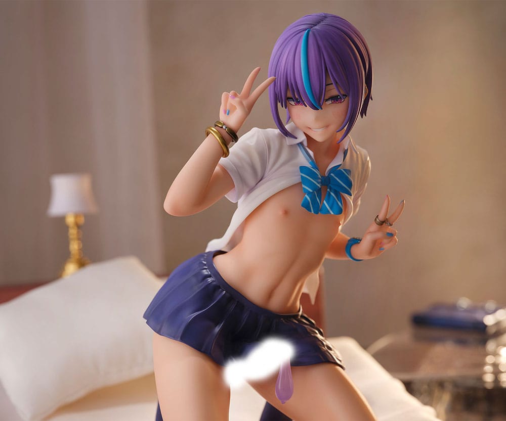 PREORDINE 01/2026 Original Character Okane ga Daisuki Series Statue 1/6 Toa-kun Illustration by meme50 19 cm (18+)(PREORDINE NON CANCELLABILE)