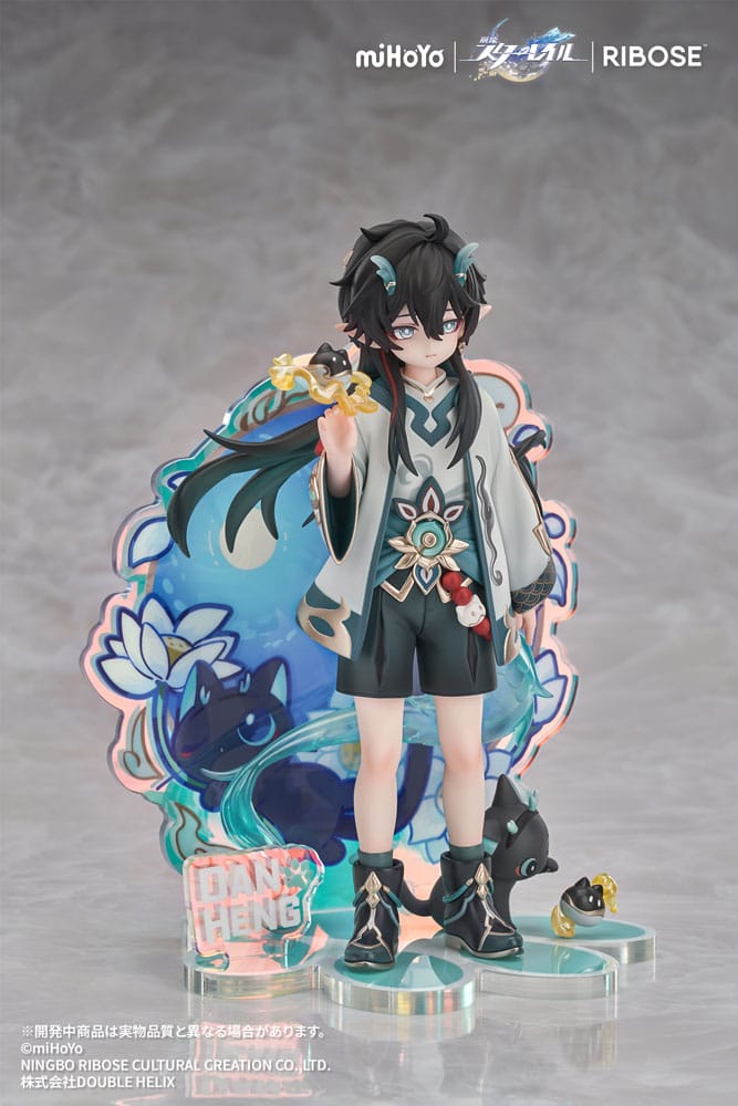 PREORDINE+ 06/2026 Honkai: Star Rail Rise Up Chibineko Series PVC Statue Dan Heng / Imbibitor Lunae Ver. 19 cm