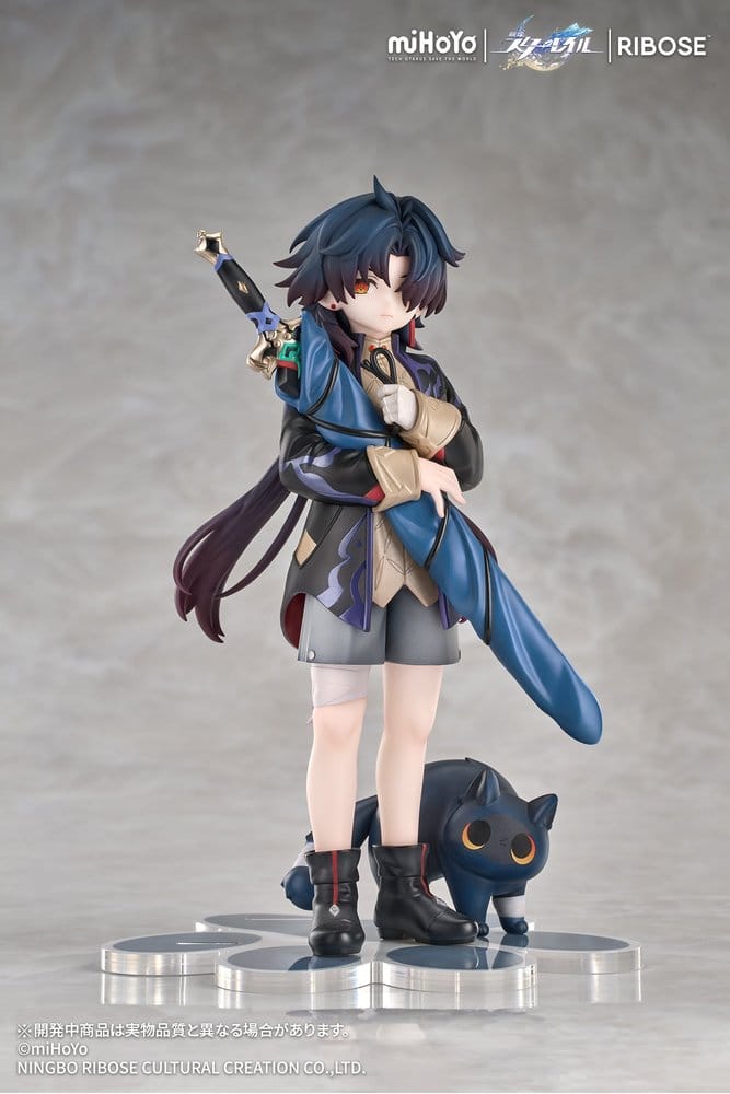 PREORDINE+ 08/2027 Honkai: Star Rail Rise Up+ Chibi Cat Series Chibi Figure Blade Ver. 19 cm