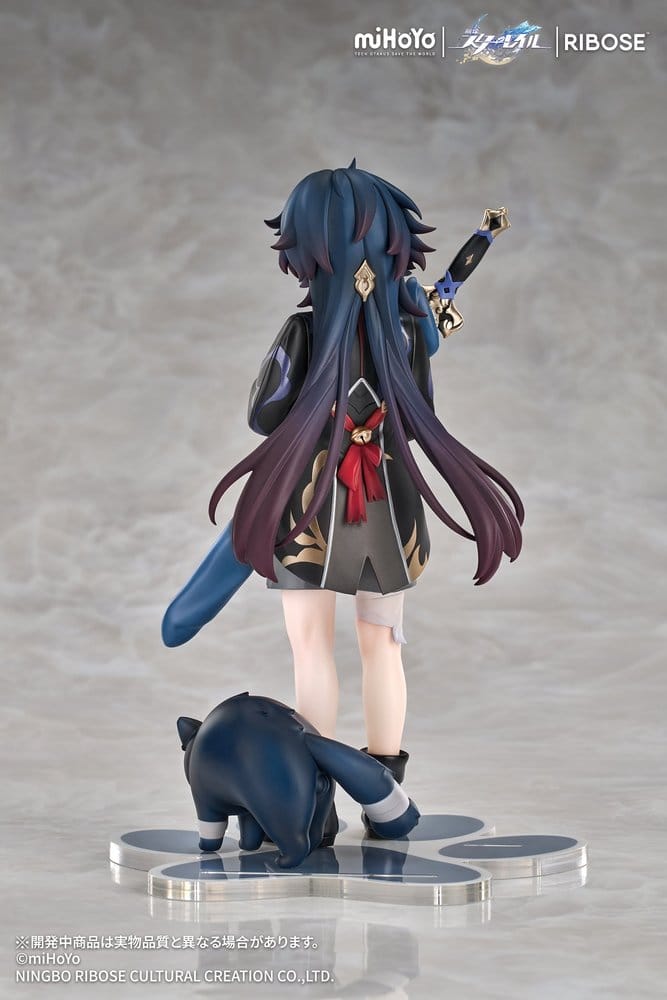 PREORDINE+ 08/2027 Honkai: Star Rail Rise Up+ Chibi Cat Series Chibi Figure Blade Ver. 19 cm