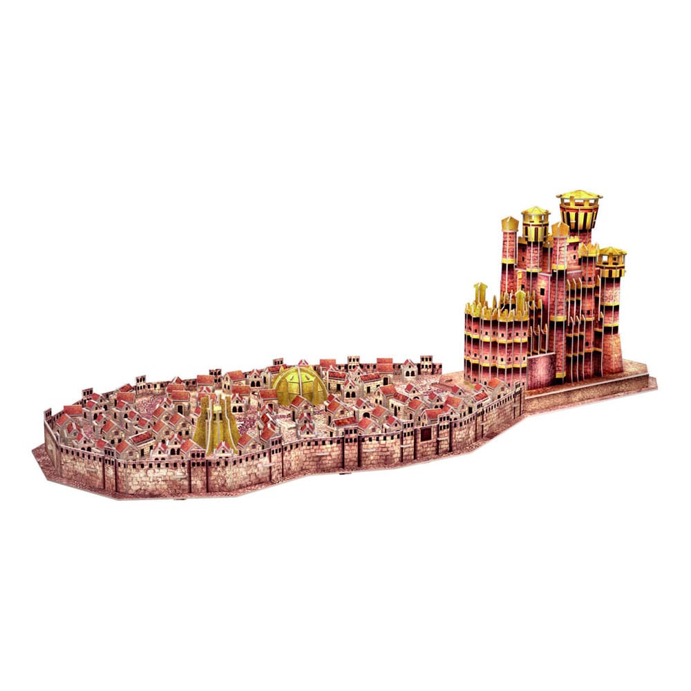 Auf Bestellung gefertigt: House of the Dragon 3D-Puzzle Königsmund, 23 cm