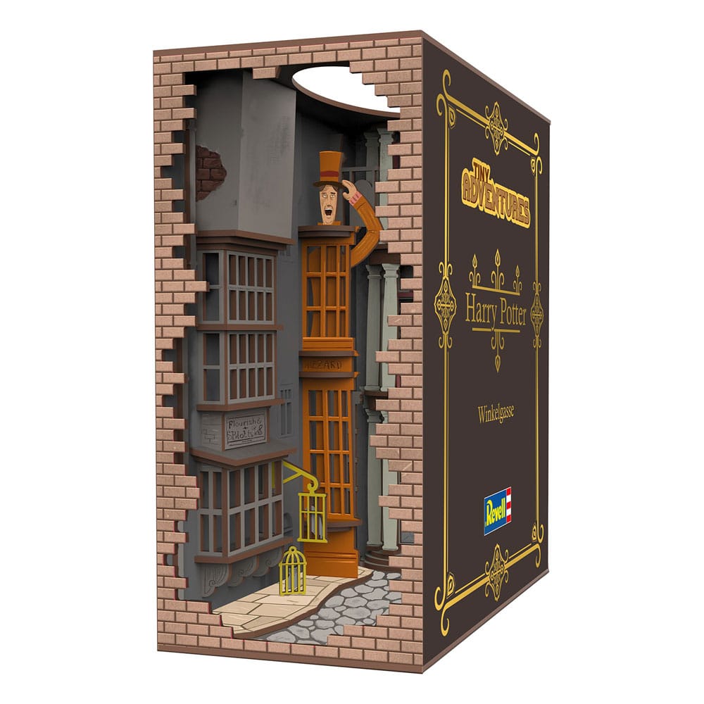 AUF BESTELLUNG Harry Potter Tiny Adventures Book Nook Mini Diorama Winkelgasse 23 cm