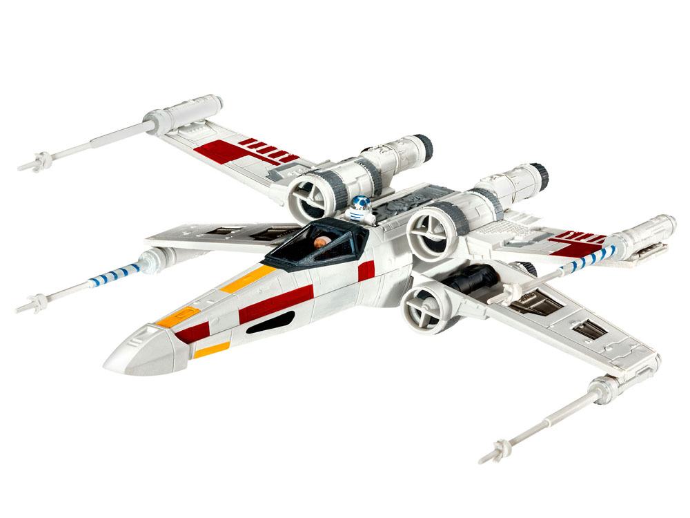 🧪 LAB | SU ORDINAZIONE Star Wars Episode VII Model Kit 1/112 X-Wing Fighter 10 cm