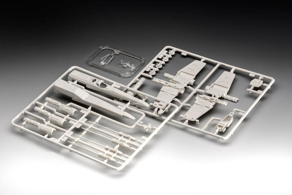 🧪 LAB | SU ORDINAZIONE Star Wars Episode VII Model Kit 1/112 X-Wing Fighter 10 cm
