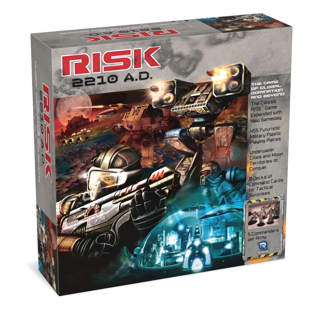 Auf Bestellung gefertigt: Avalon Hill Brettspiel Risiko 2210 n. Chr. *Englische Version*