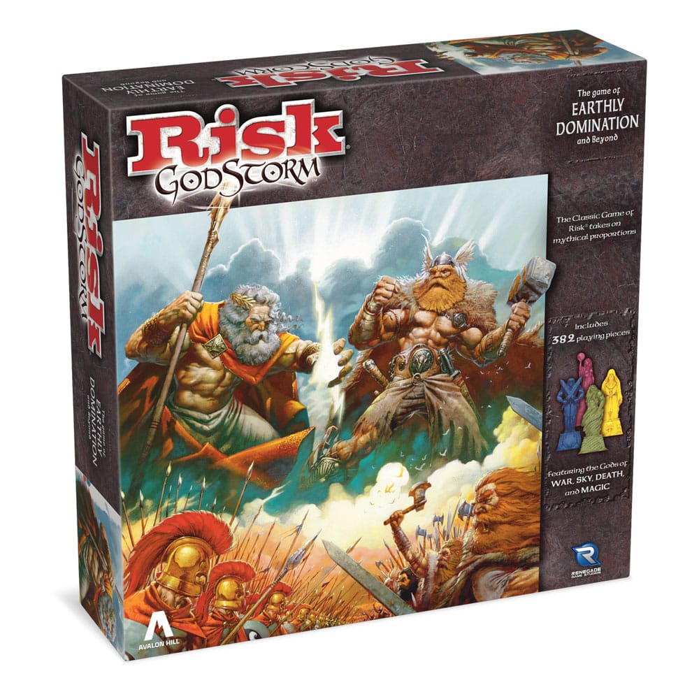 Avalon Hill Brettspiel Risk Godstorm (Englische Version) – AUF BESTELLUNG GEFERTIGT