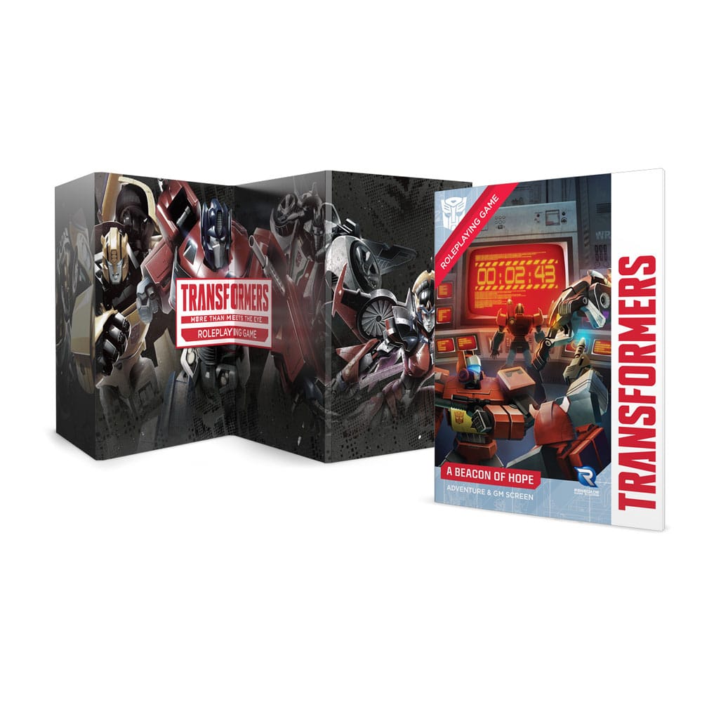 SU ORDINAZIONE Transformers RPG A Beacon of Hope Adventure & GM Screen *English Version* *PREZZO SPECIALE*