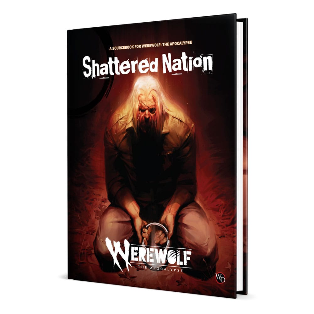 AUF BESTELLUNG GEFERTIGT: Werwolf: Die Apokalypse 5. Edition Rollenspielbuch „Shattered Nation“ *Englische Version*