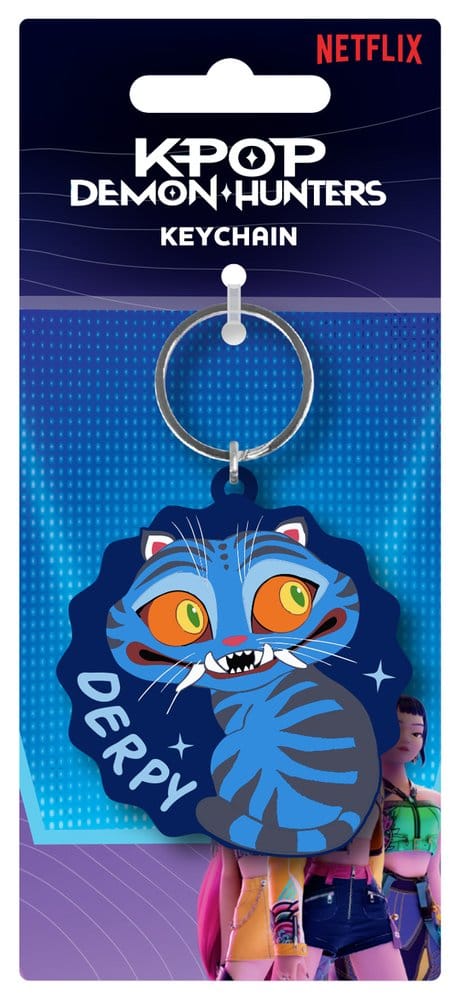 🧪 LAB | SU ORDINAZIONE KPop Demon Hunters PVC Keychain Derpy Tiger