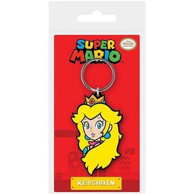 🧪 LAB | SU ORDINAZIONE Super Mario PVC Keychain Princess Peach