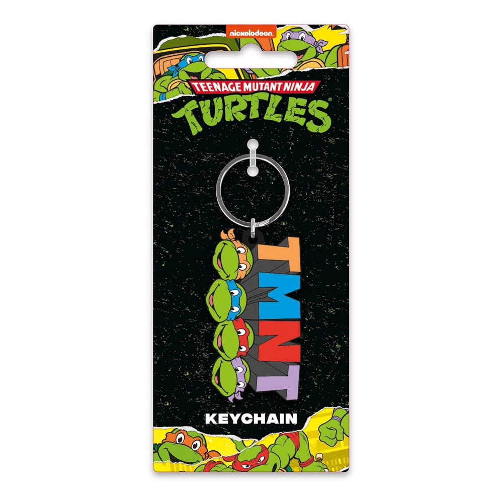 SU ORDINAZIONE Teenage Mutant Ninja Turtles Rubber Keychain Classic