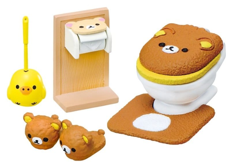 🧪 LAB | PREORDINE+ 05/2027 Rilakkuma Mini Figures Washroom Blind Box Display (6)