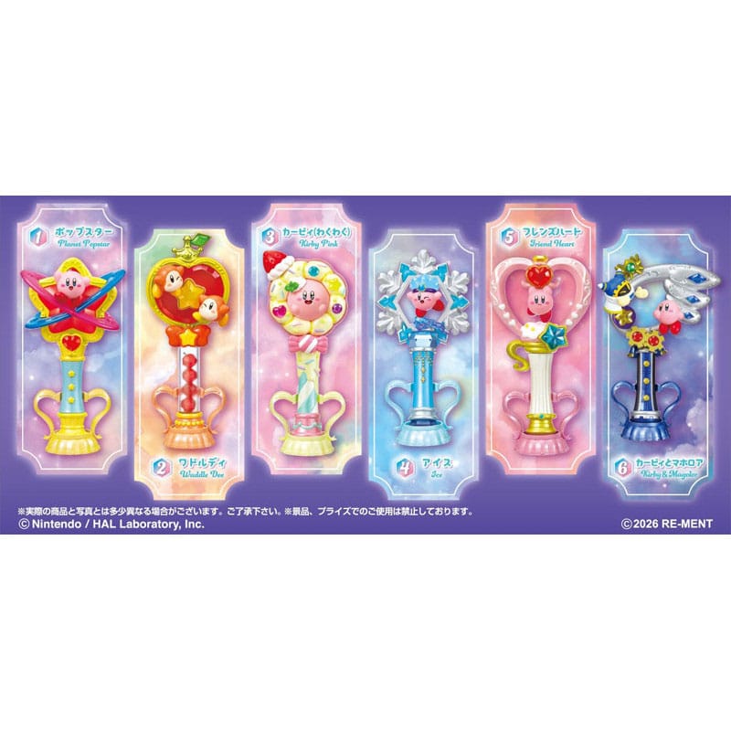 PREORDINE+ 05/2026 Kirby Mini Figures Twinkle Wand Display (6)