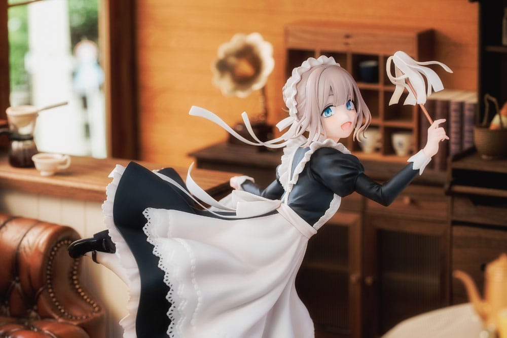 PREORDINE ESAURITO  The Idolmaster Statue 1/7 Asahi Serizawa Housekeeping! 22 cm