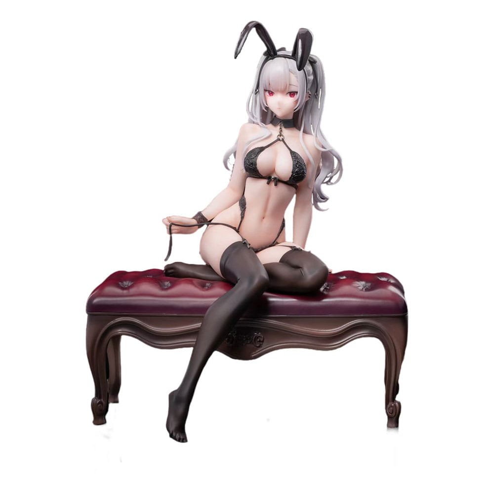 Auf Bestellung gefertigte Original-Charakterstatue 1/7 Schwarzes Bunny Girl Tana 23 cm *SONDERPREIS* AUSVERKAUFT