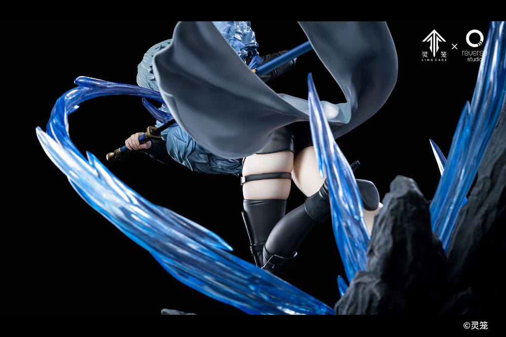 PREORDINE+ CHIUSO 05/2025 Ling Cage: Incarnation Statue 1/7 Bai Yuekui 25 cm