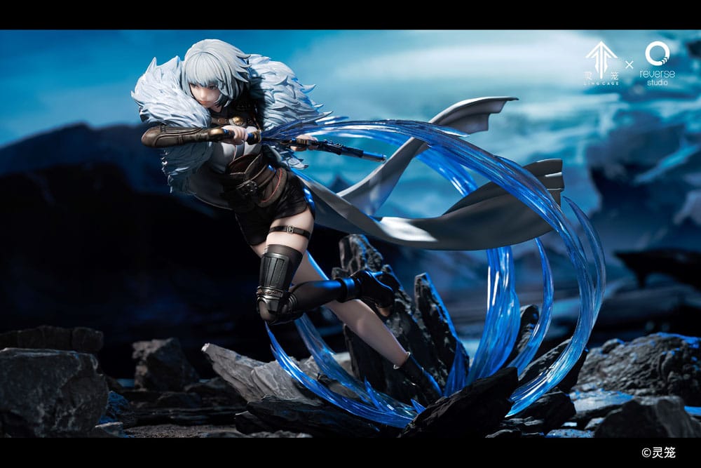 PREORDINE+ CHIUSO 05/2025 Ling Cage: Incarnation Statue 1/7 Bai Yuekui 25 cm