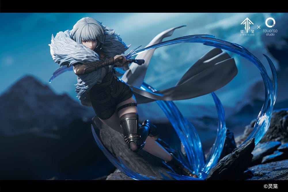 PREORDINE+ CHIUSO 05/2025 Ling Cage: Incarnation Statue 1/7 Bai Yuekui 25 cm