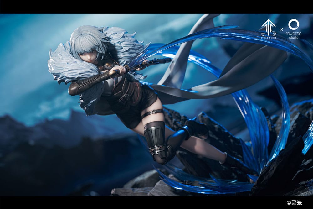 PREORDINE+ CHIUSO 05/2025 Ling Cage: Incarnation Statue 1/7 Bai Yuekui 25 cm